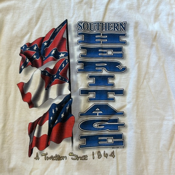 Vintage  90’s anvil southern heritage men’s long sleeve shirt in size large - Picture 6 of 11